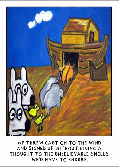Stinky Dog greeting card- Friendship | The Ark