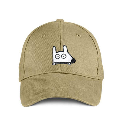 stinky dog khaki cap hat