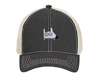 Stinky Dog-Classic Trucker Hat | Stone Washed Navy
