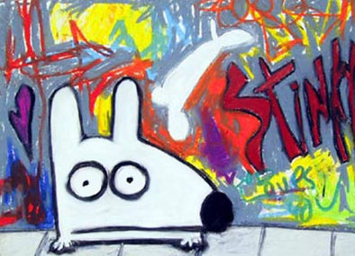 Stinky Dog-Original Art | Stinky Graffiti