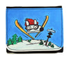 stinky dog skiing wallet