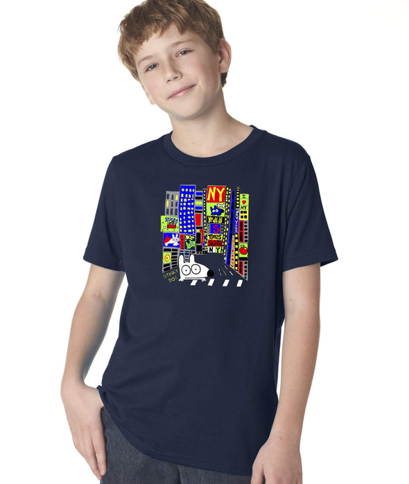 Stinky Dog Kids Times Square T-Shirt